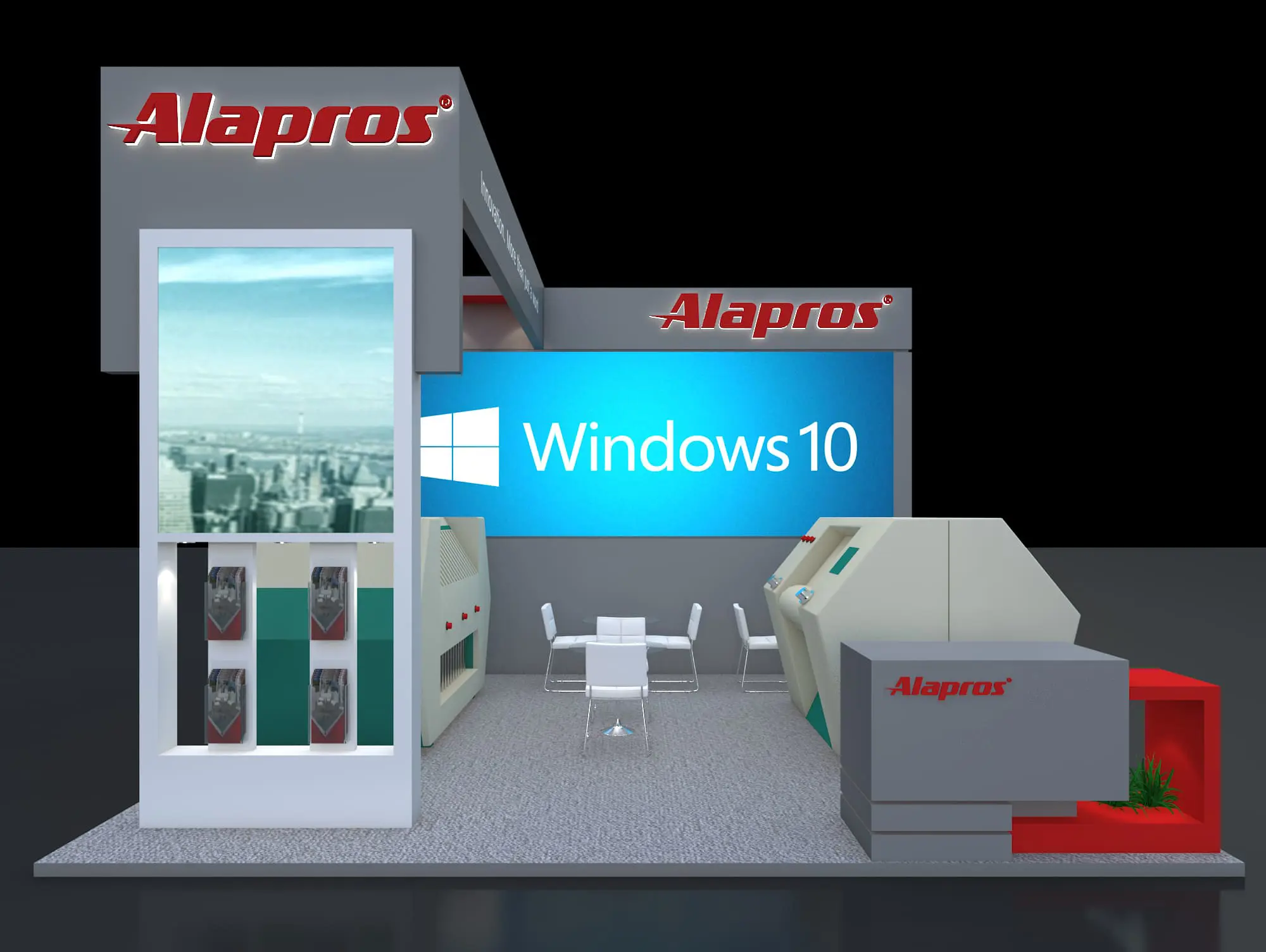 IAOM MEA Alapros Makine Stand