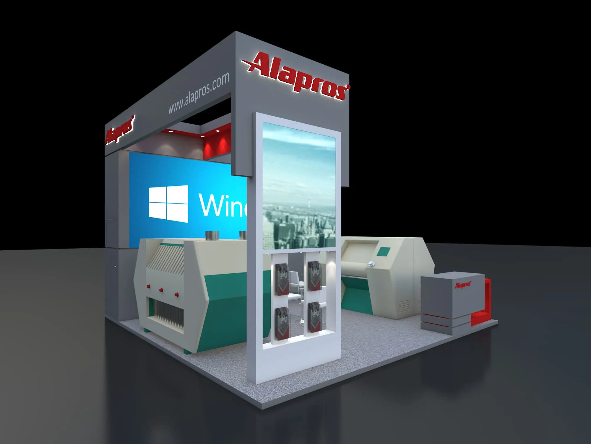 IAOM MEA Alapros Makine Stand