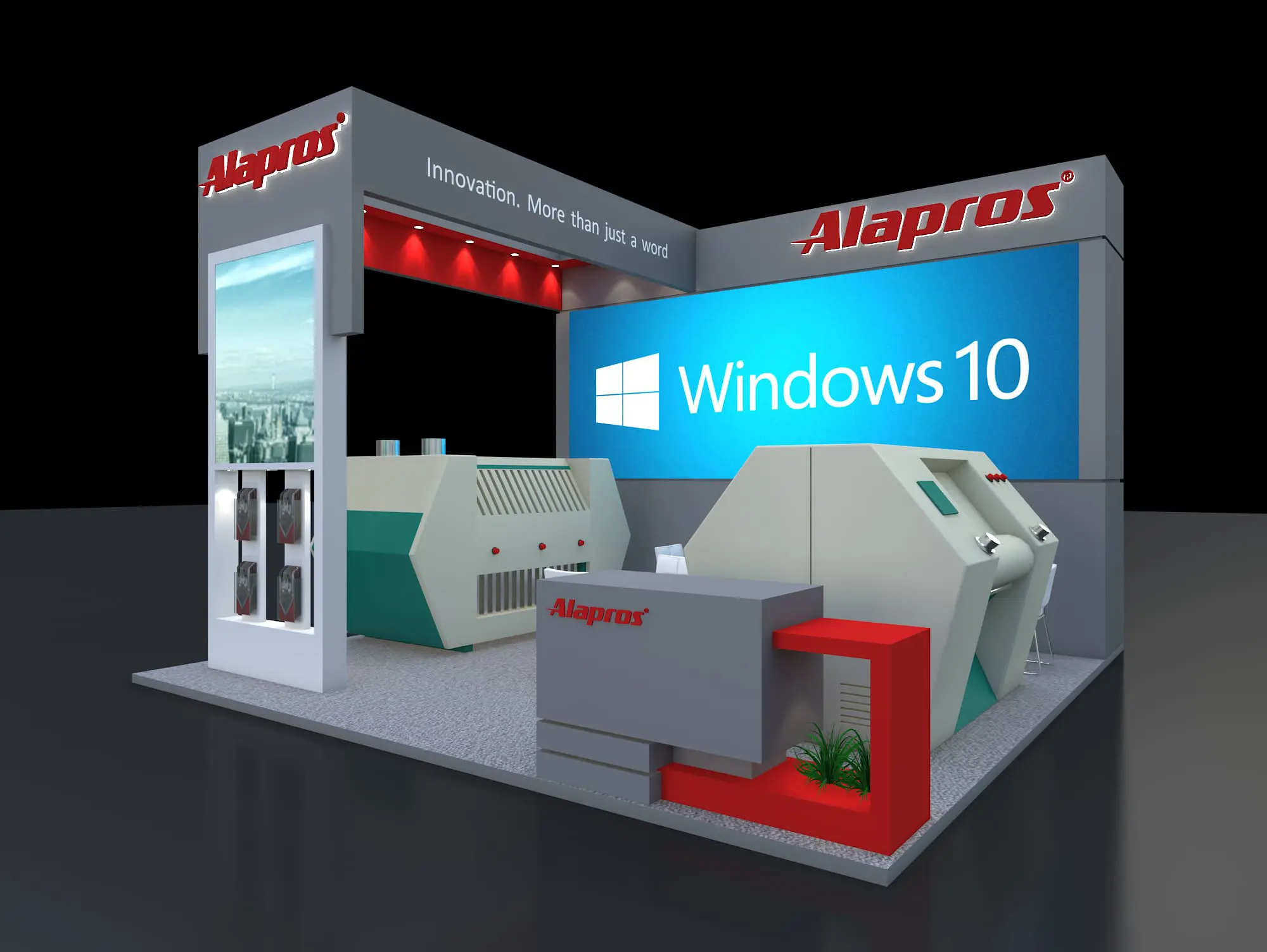 IAOM MEA Alapros Makine Stand